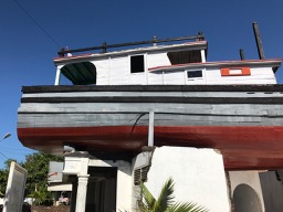 Lampulo, Banda Aceh, boat on house, kapal diatas rumah, Sumatra, Indonesia